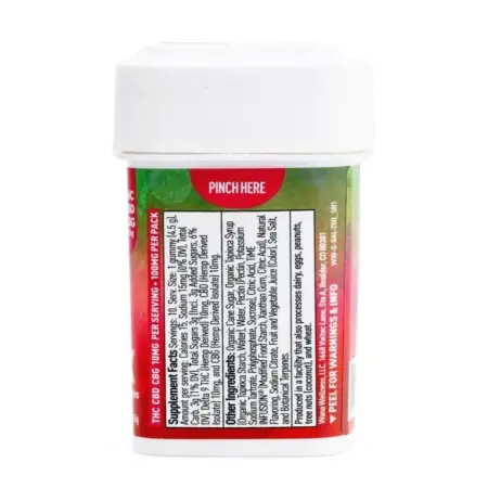Wana Quick Balance Gummies – Strawberry Margarita (300 mg Total Cannabinoids) - Image 3
